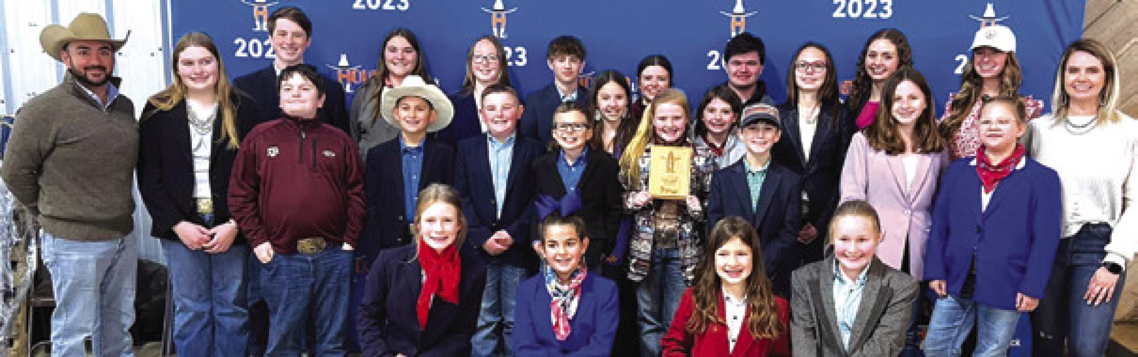 4-H Competes in Houston Livestock Judging Contest