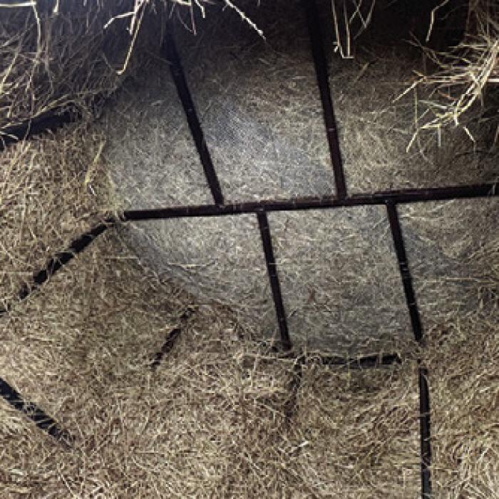 Fayette County Drug Interdiction Sgt. Randy Thumann uncovered an elaborate human smuggling operation Tuesday when he stopped a pickup that appeared to be hauling a load of hay bales. The round bales had been hollowed-out and inside were a dozen undocumented individuals.