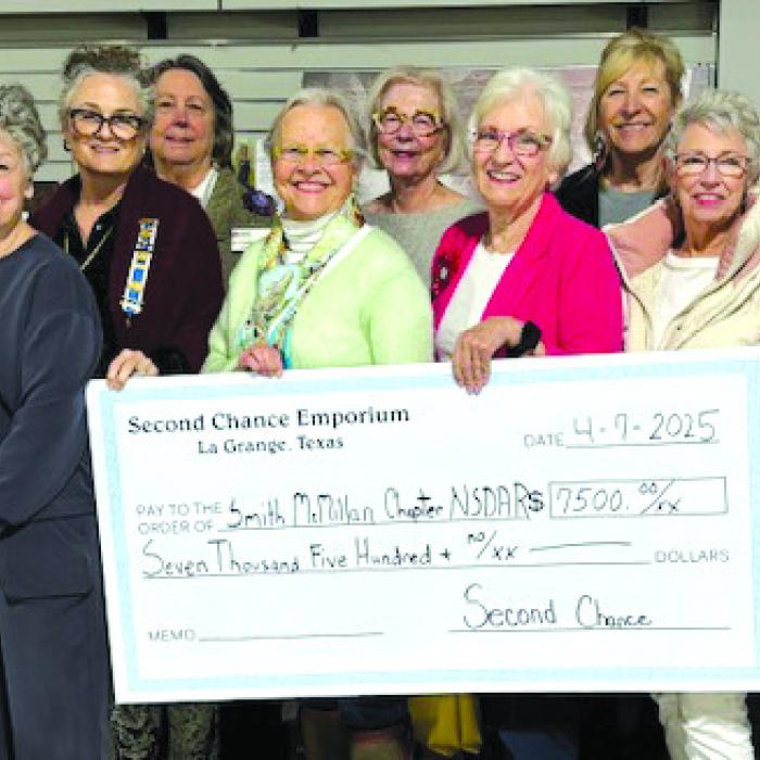 Second Chance Donates to DAR, BRIDGE
