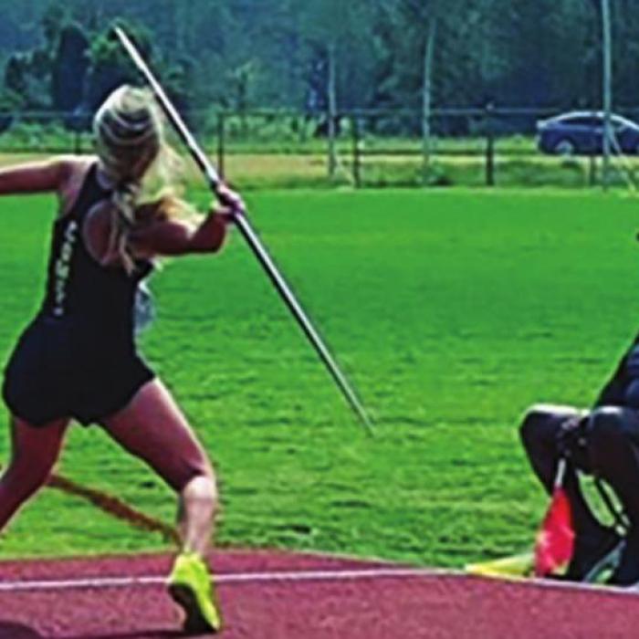Youens a Track All-American