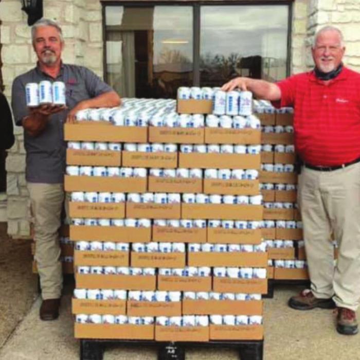 Water Donated to Nursing Home
