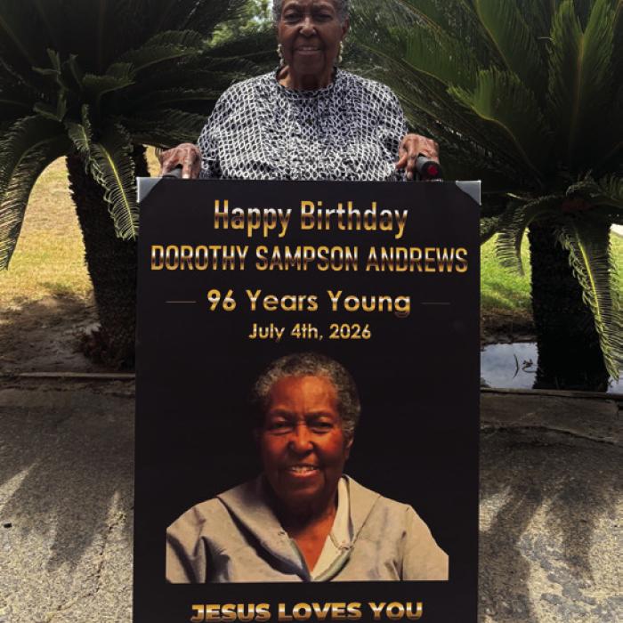 Andrews Celebrates 96th Birthday