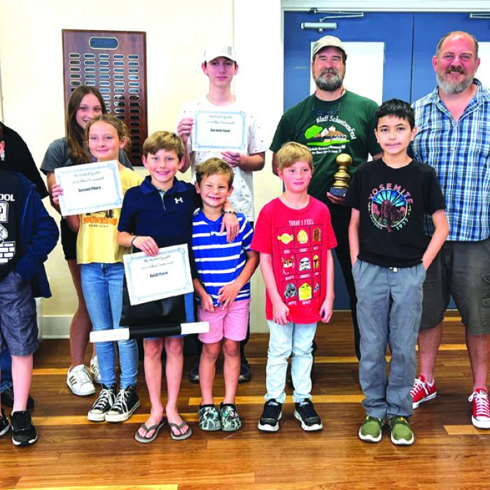 Winners of Habitat Chess Tournament