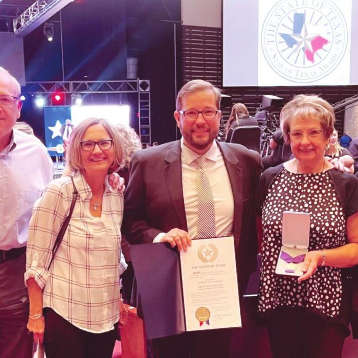 Marusik Honored With Star of Texas Award