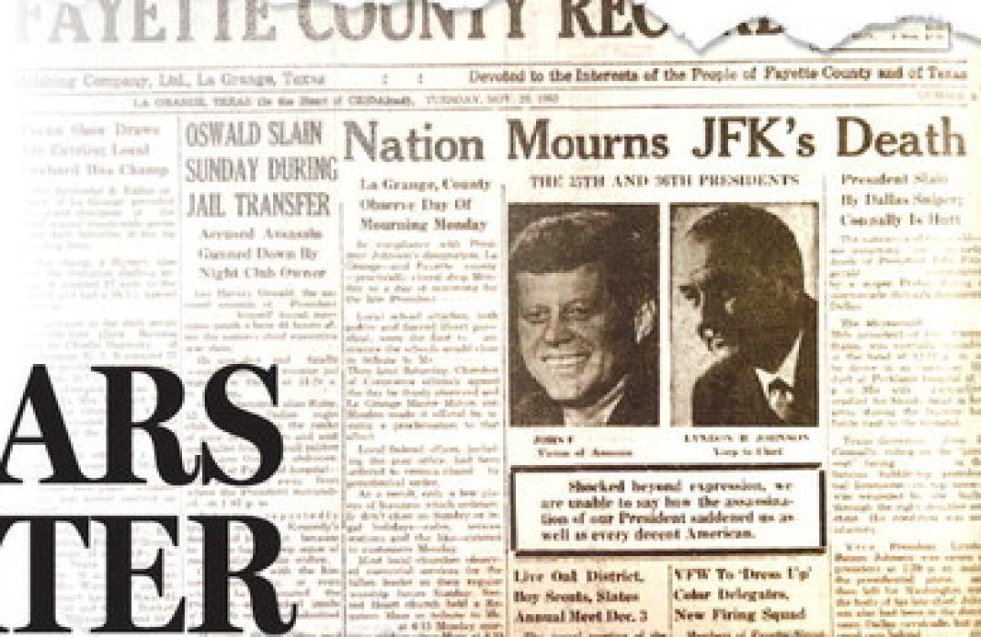 Those old enough to remember Nov. 22, 1963, recall where they were and what their reaction was to the news that U.S. President John F. Kennedy had been assassinated in Dallas. Graphic by John Castaneda