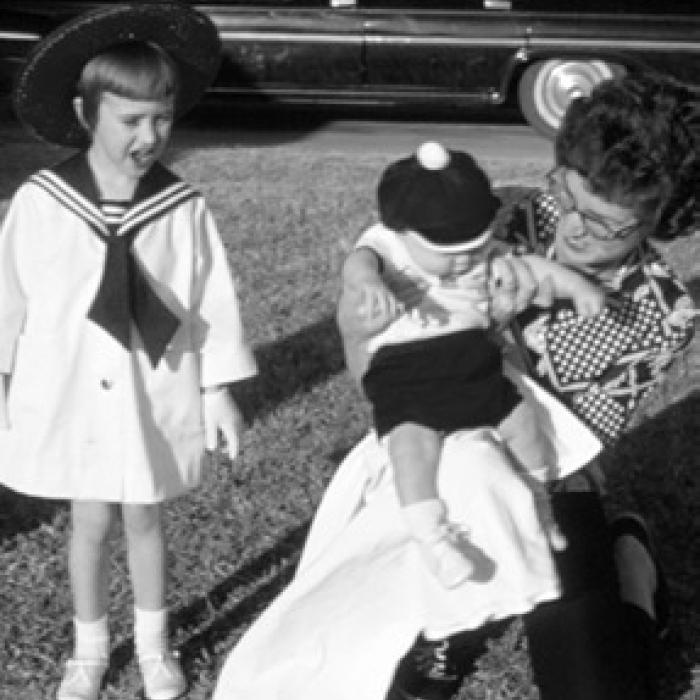 Members of Wanda Brown’s family in 1963.