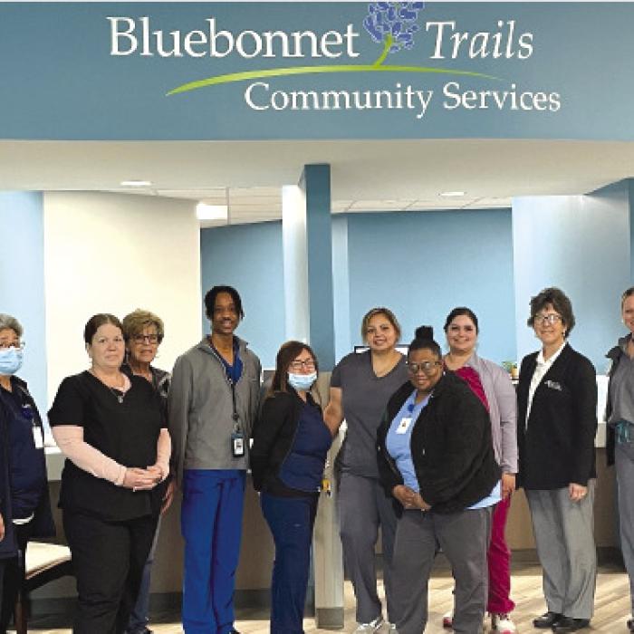 Shown are Bluebonnet Trails Staff, The Rose Unit Staff, and Texas A&amp;M AgriLife Extension Service of Fayette County.