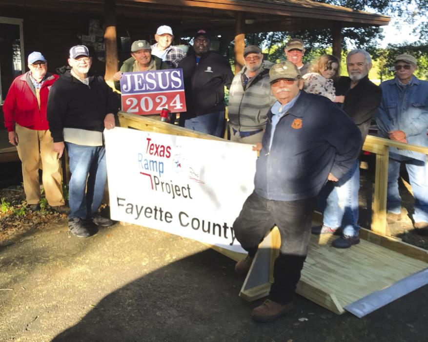 Texas Ramp Project Builds in Oldenburg
