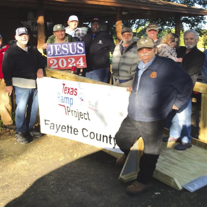 Texas Ramp Project Builds in Oldenburg