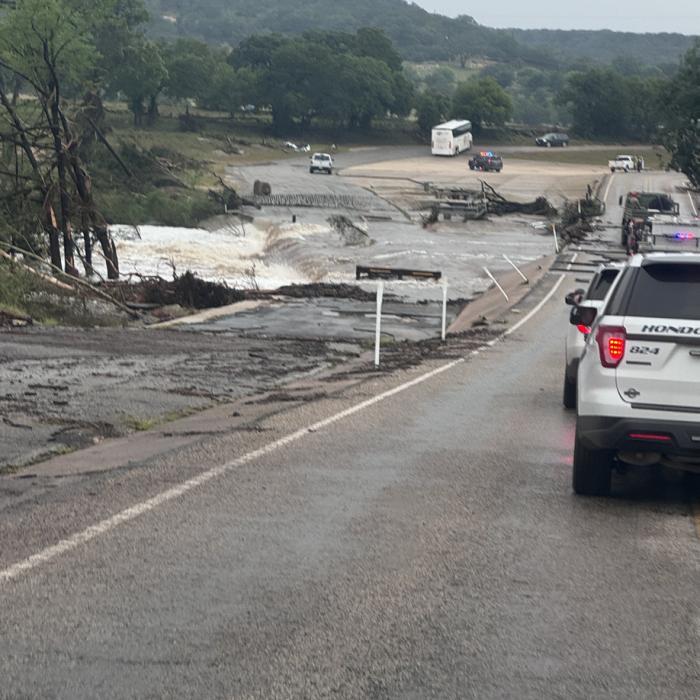 Fayette County EMS Director Josh Vandever snapped these images of the destruction he saw in the Hill Country following the devastating July 4 Flood.