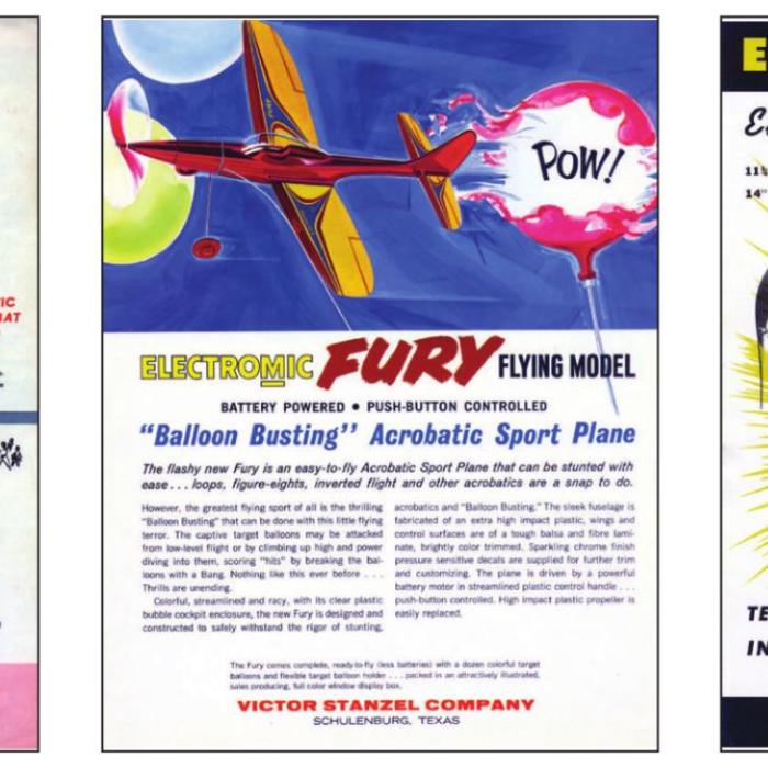 Whatever Victor Stanzel could design, Joe Stanzel could build and put into production. One of the Stanzel inventions known as Mono-Line still is being flown in model competitions today.