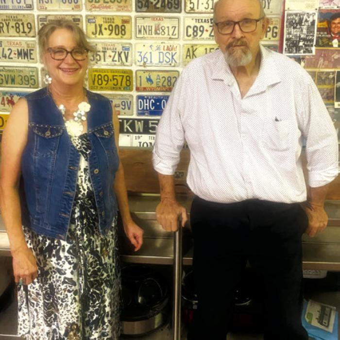 Cyndi Gurley and Wayne Brown