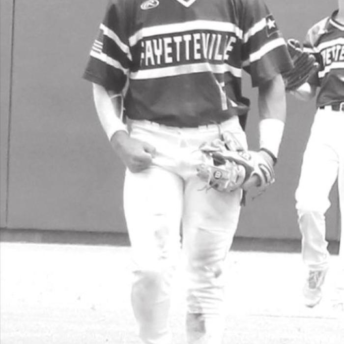 Fayetteville shortstop Travis Gully reacts after making a diving snag of a line drive Wednesday.