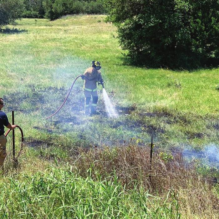 Fireworks May Have Sparked Ellinger Fire