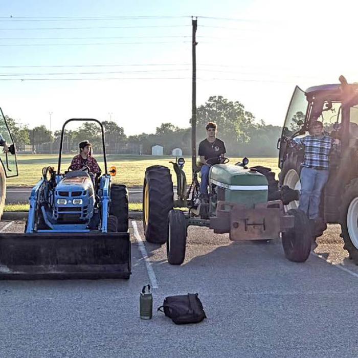 LHS Drive Your Tractor to School Day