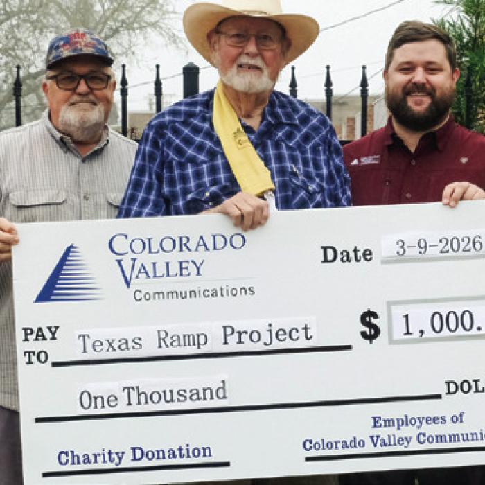 CVC Employees Donate to Texas Ramp Project