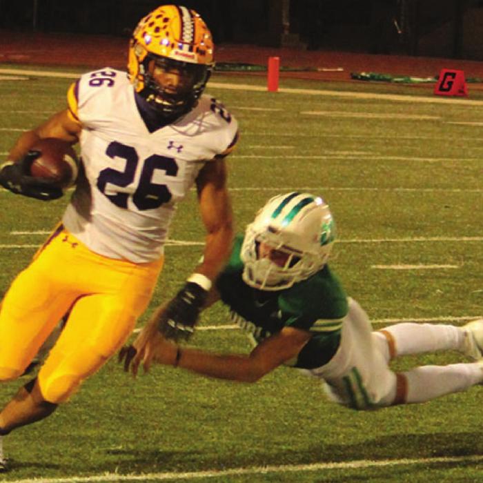 Leps Fall to Cuero 38-27