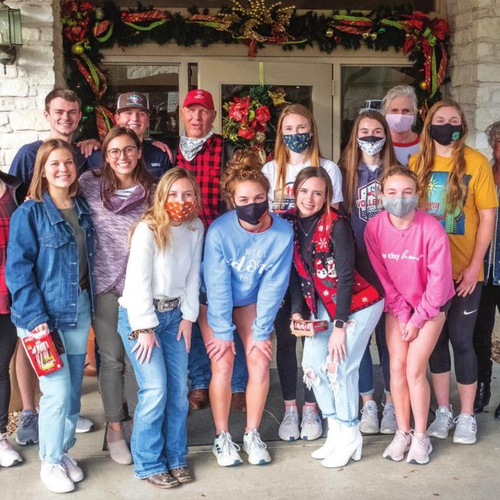 Schulenburg Carolers Spread Christmas Cheer