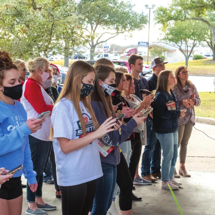 Schulenburg Carolers Spread Christmas Cheer