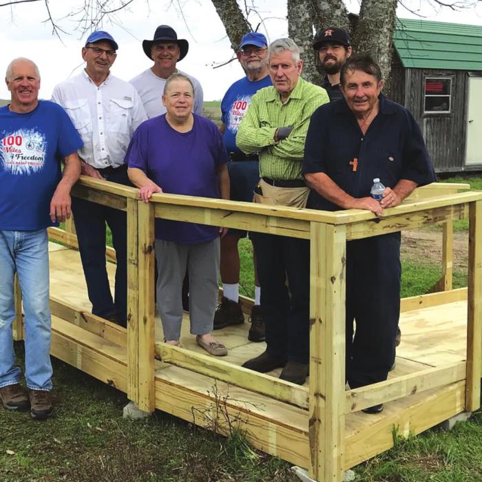 Texas Ramp Project Volunteers Complete New Work