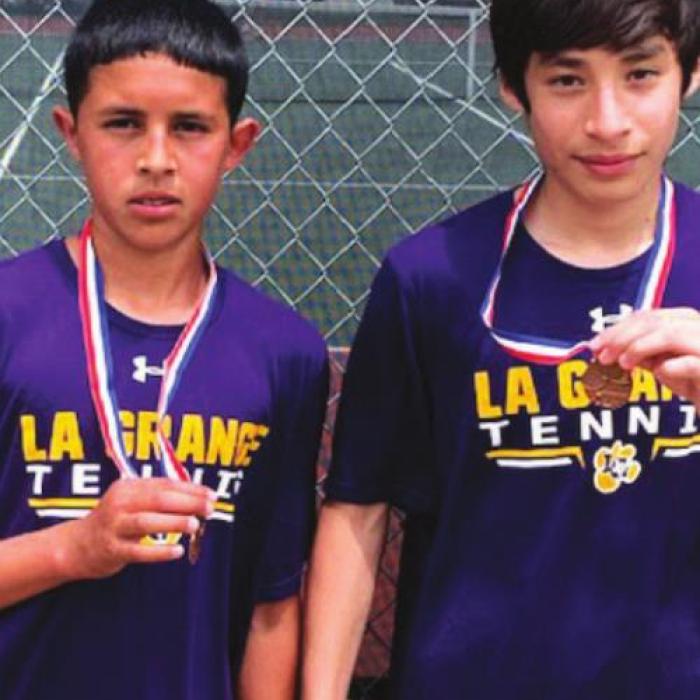Xavier Ortiz and Michael Vazquez-3rd Place Boys 8th Grade B Doubles