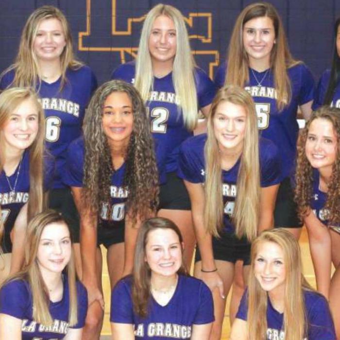 The La Grange girls, left, and the Flatonia girls, right, are both set to begin the playoffs this week, along with Schulenburg. Fayetteville and Round Top-Carmine join the postseason party next week.