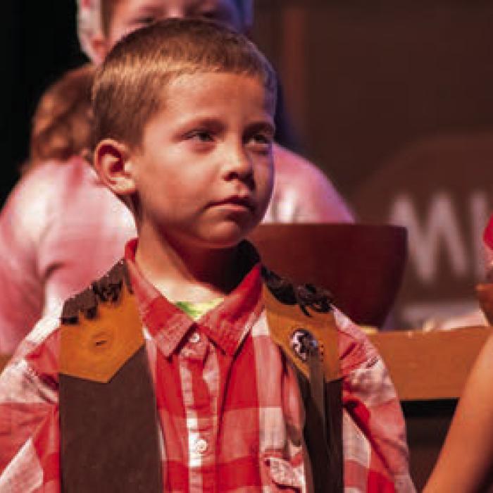 Josiah Burton was one of the play’s youngest characters.