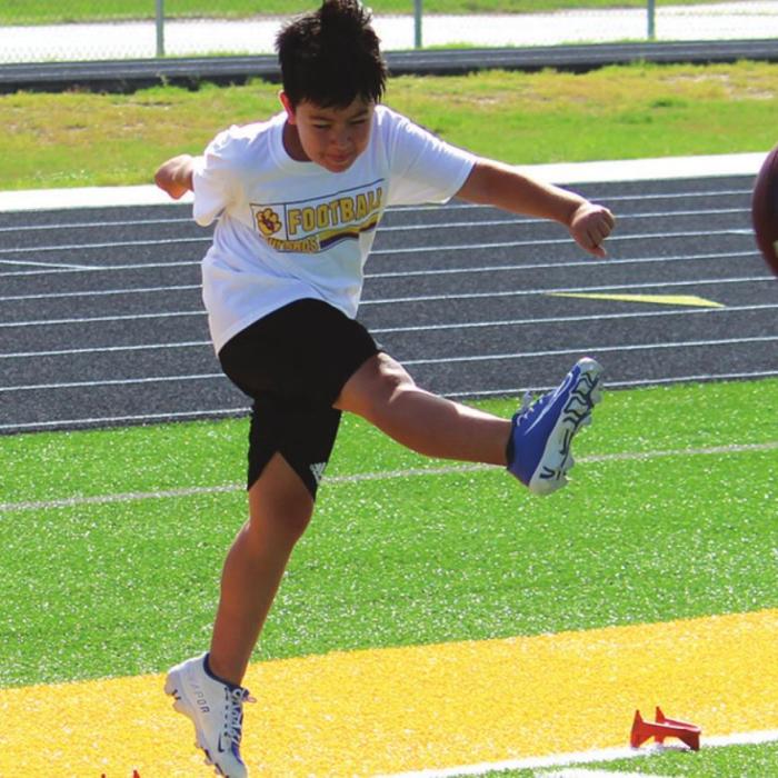 Leps Host Youth Football Camp