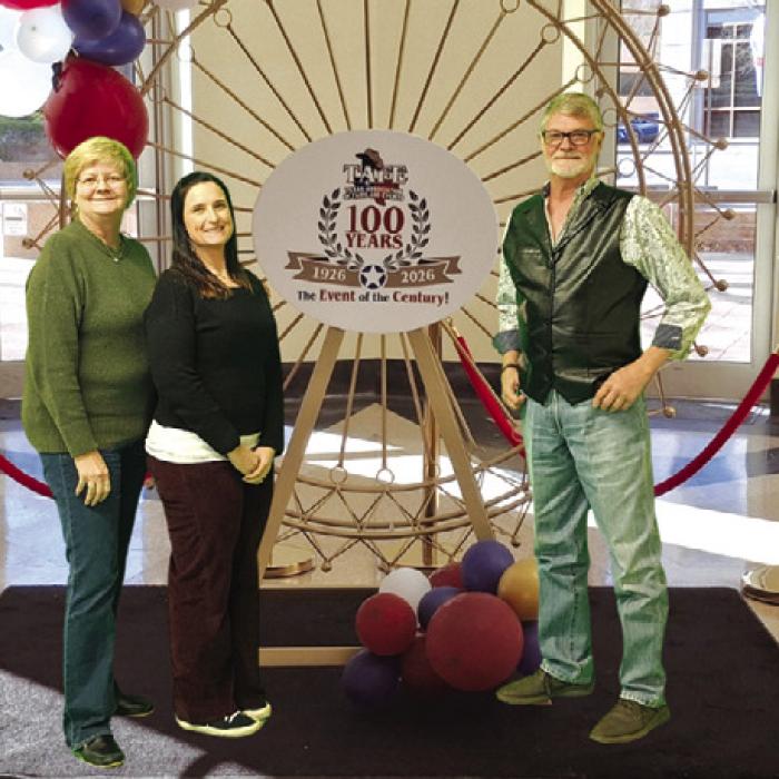 Members of the Fayette County Fair Association in attendance were Lori Zuhn, Brandi Chovanec and Michael Zuhn.
