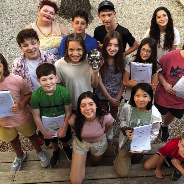 The second session of Camp Shakespeare kiddos.
