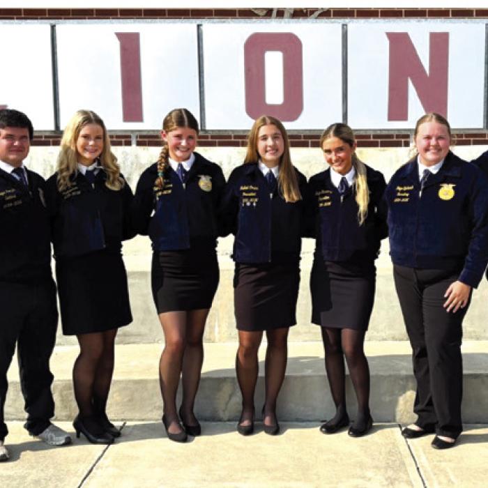 2025-2026 Fayetteville FFA Officers