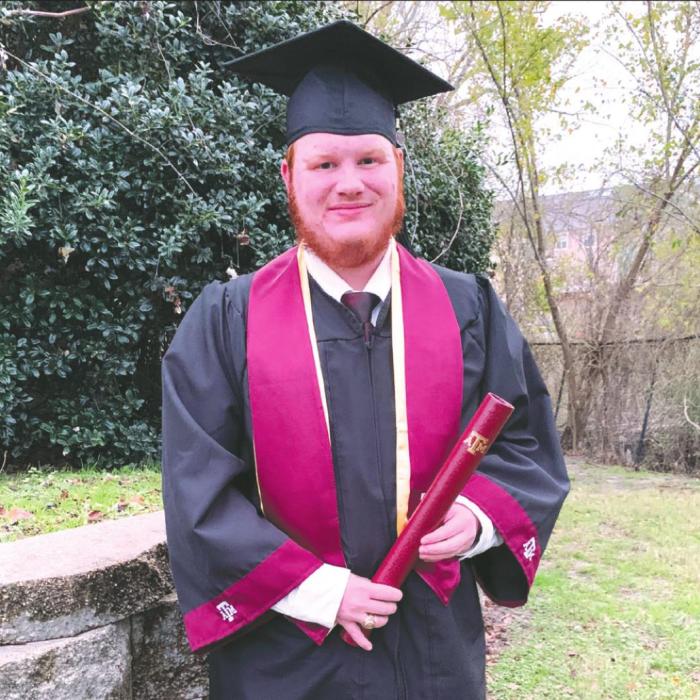 Roscher Graduates From Texas A&M