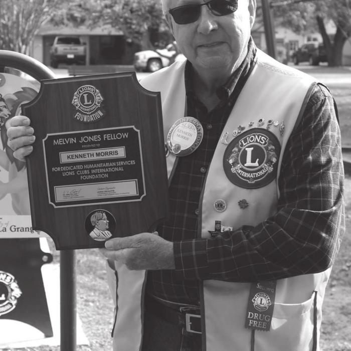 Kenneth Morris Named a Melvin Jones Fellow