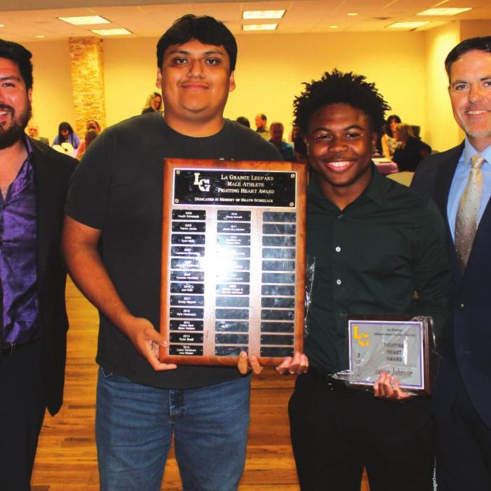 La Grange Booster Club Sports Banquet Award Winners