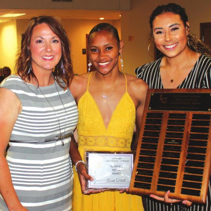 La Grange Booster Club Sports Banquet Award Winners
