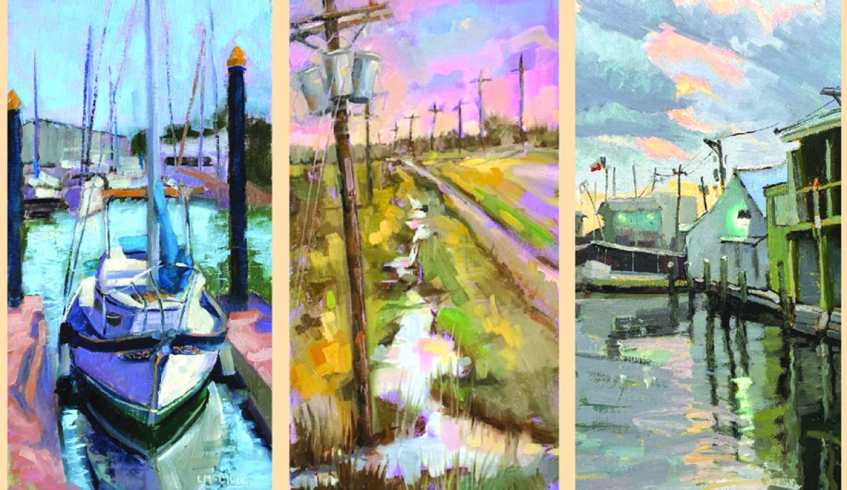 Plein Air Perspectives: A Texas Trio Paints the Town of Fayetteville