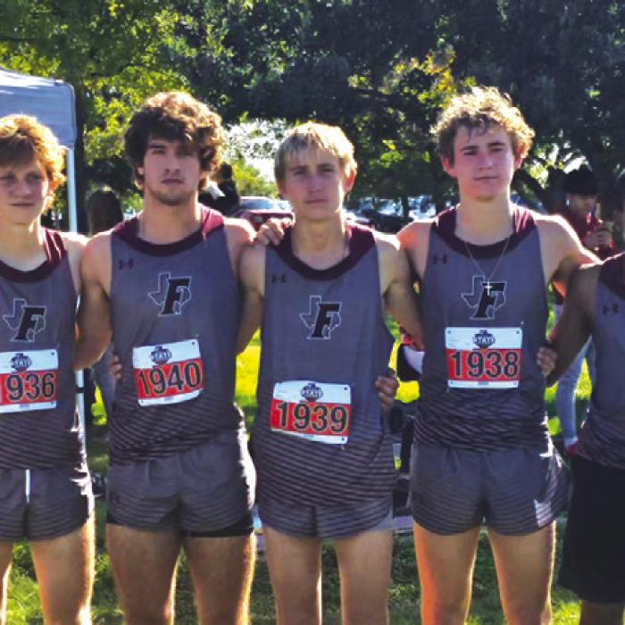 The Fayetteville cross country team was 11th at state in Class 1A.