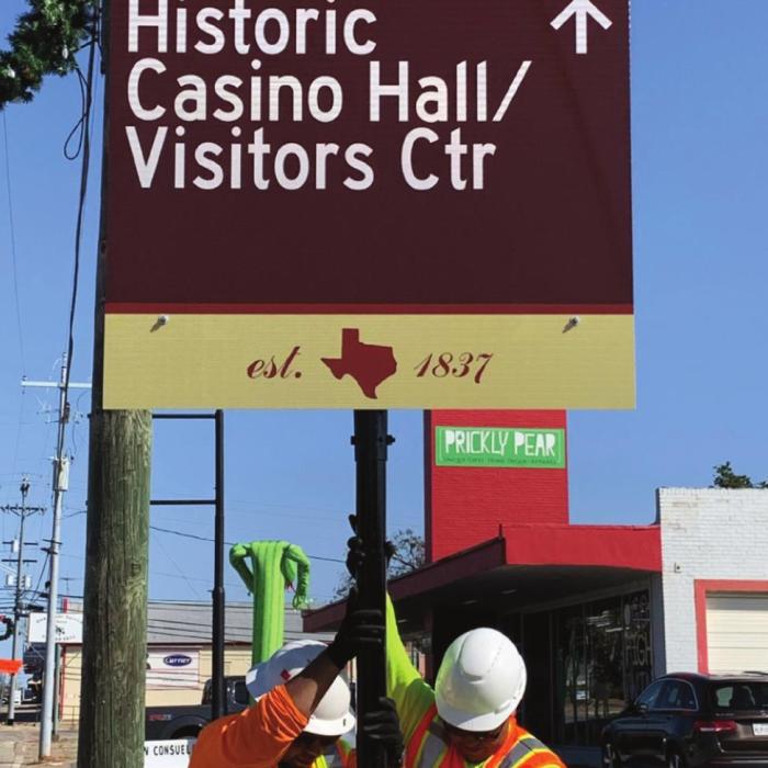 New Directional Signage in LG