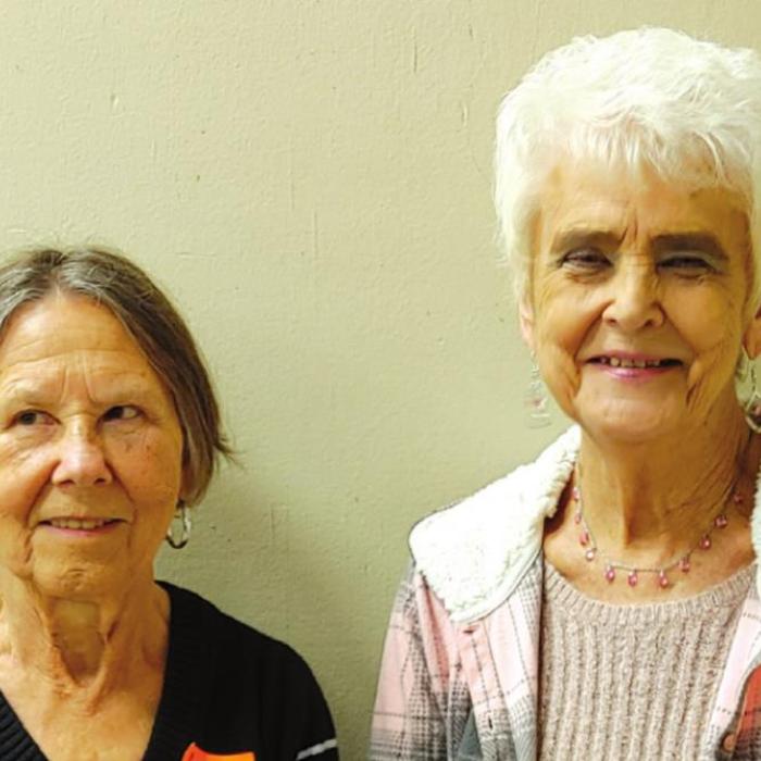 The third place winners of the WACA 42 Domino Tournament were Cathy Walla and Patsy Zbranek.