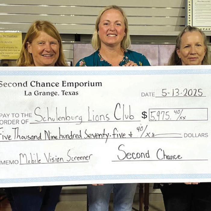 Second Chance Donates to Local Non-Profi t Organizations