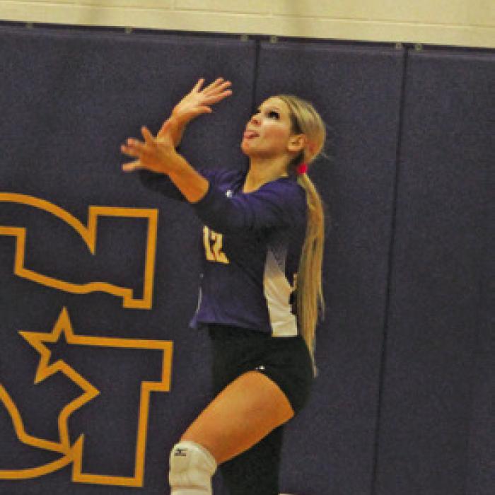 La Grange volleyball player Ashtyn Smith