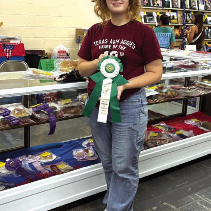 Emmalee Laffey was the Adult Best of Department in the Baked Goods Division.
