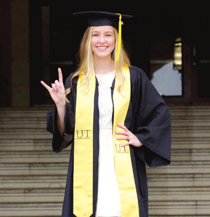 Katherine Steinhauser Collier Earns Masters from UT