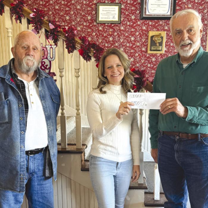 Pictured from left: Al Gilbertson (BGCCV President), Cheryl Pekar (SFF CEO), and Walt Rognerud (BGCCV Treasurer).