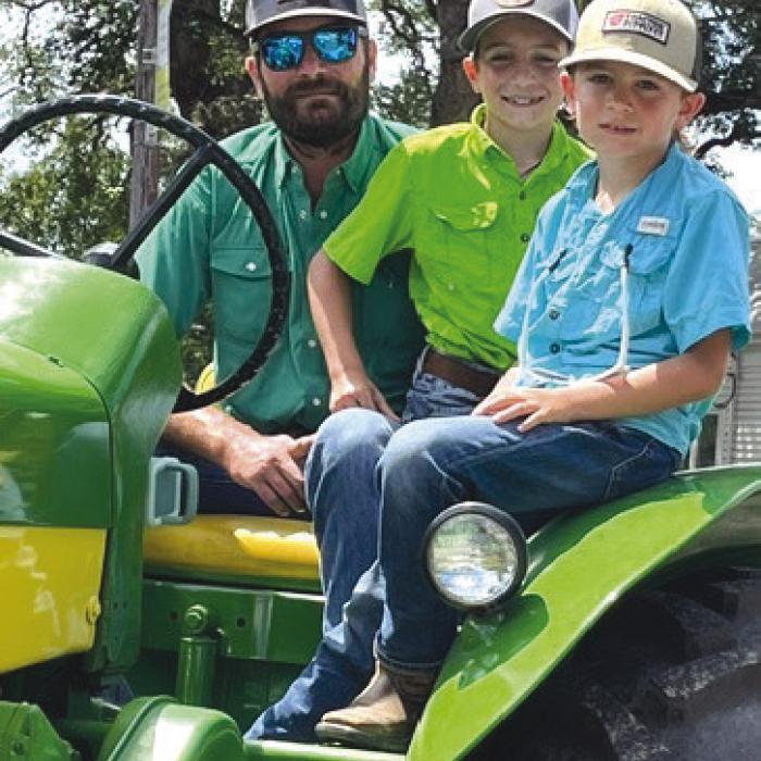 Jeremy, Colton and Clayton Trepp.