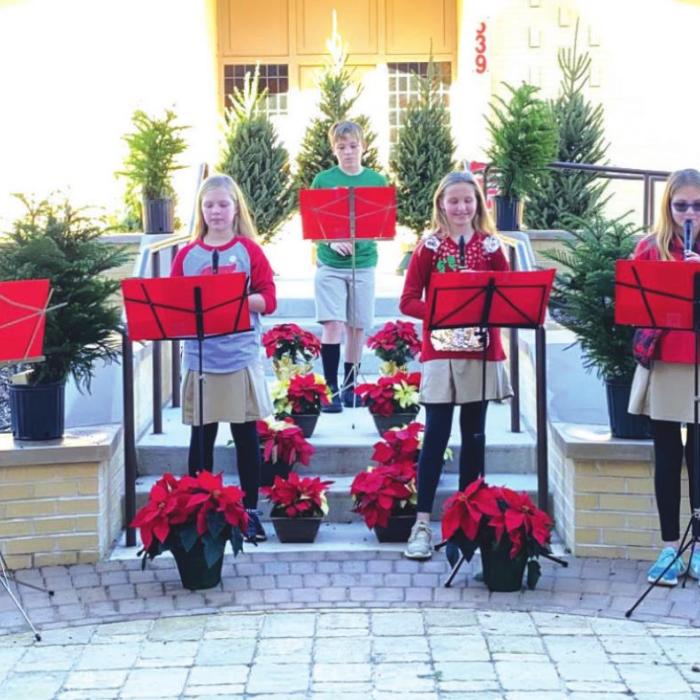 Nina Ostrander’s fifth graders: Morgan Bertsch, Andrew Garza, Garland Hart, Dylan Henneke, Malee Kleiber, Madison Markwardt and Mattie Muzny.