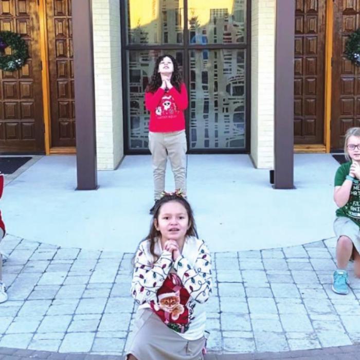 Karen Janda’s third graders: Adalyn Bishop, Hannah Garza, Alice Muzny, Tabitha Smith, Fallon Wallace and Annabelle Zoch.