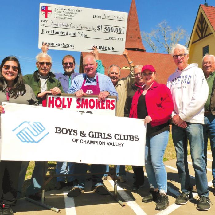 Holy Smokers Cook for Boys &amp; Girls Club