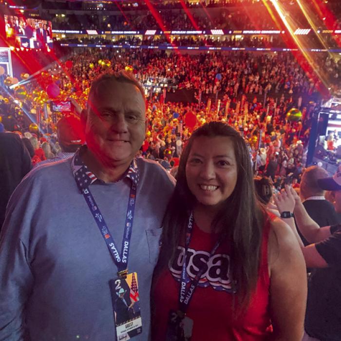 Schlabachs Attend GOP Convention