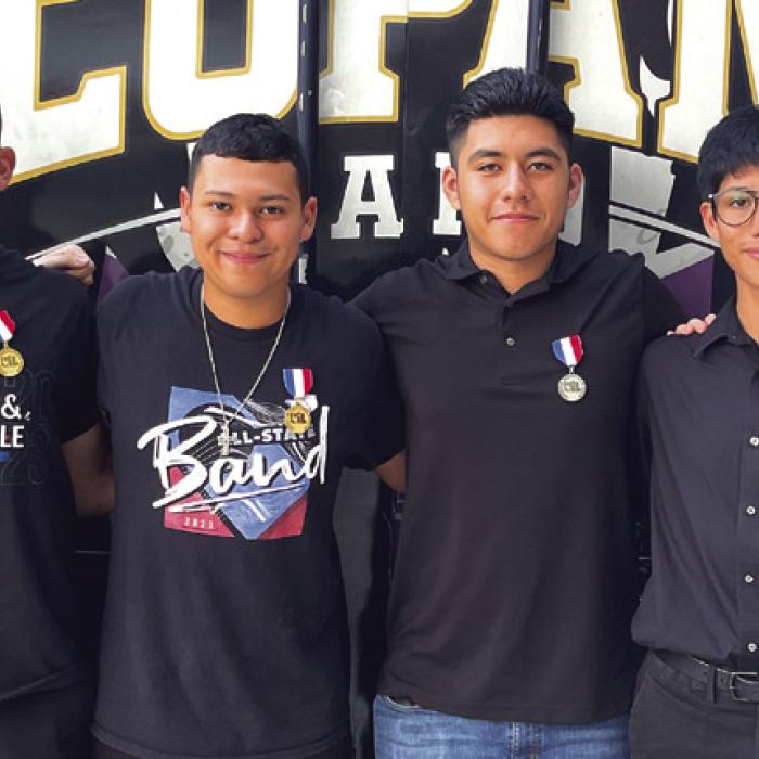 Six Lep Soloists Earn State Band Medals